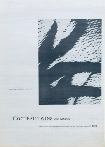 Cocteau twins 1988 poster - cocteau,