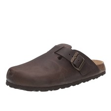 Grunland Clogs In Pelle Con