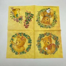 Set 3 Tovaglioli per Decoupage