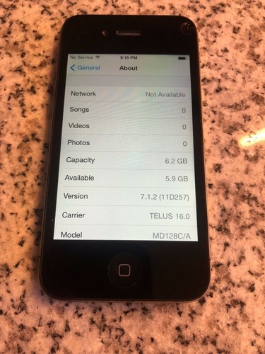 Iphone black telus 8gb - 4, black~telus-8gb~small