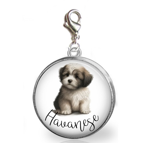 Bracciale charm cucciolo cane - bracciale,