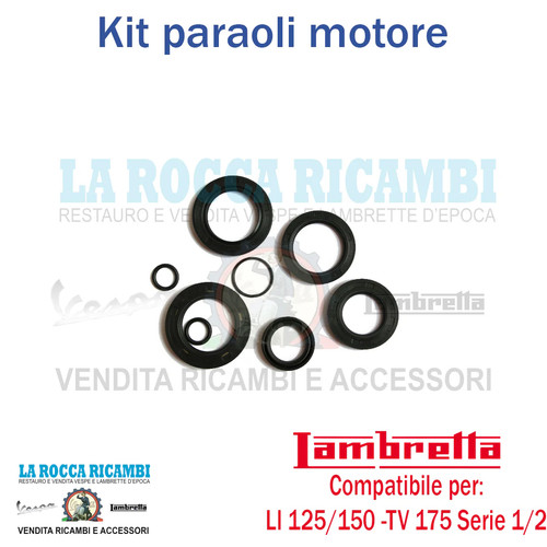 Kit paraoli lambretta - kit, li