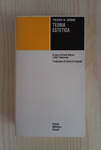Teoria estetica theodor - estetica,