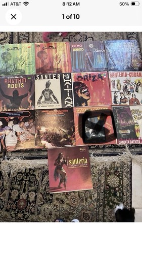 Rare lot vinyl records - rare, afro