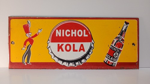 Vintage nichol cola soda pop - cola,