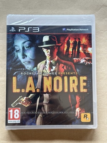 Noire sony ps3 pal - l.a., la
