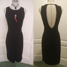 ROBE Chic ABITO Elegante Top ONE Penny Black Nero Evening scollatura seducente 