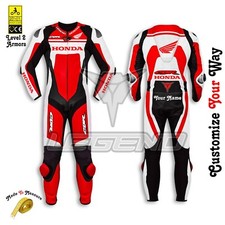 Tuta moto da corsa in pelle