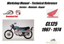 Honda cl125 125 manuale - cl,