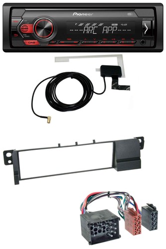 Pioneer 1din usb dab mp3 - 1din, aux