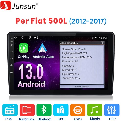 Autoradio android13 per fiat - per,