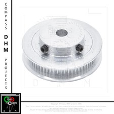 Puleggia GT2 alluminio H6 foro