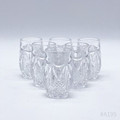 6er set vintage - set, cristallo