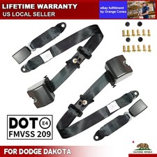 2 Set 3 Point Seat Belt Safety