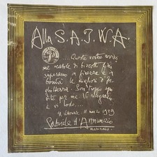 SCATOLA LATTA SAIWA GABRIELE D’ANNUNZIO