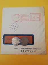 GM972 Annullo Meccanico Rosso EMA 1970 ENASARCO ROMA ENTE AGENTI COMMERCIO