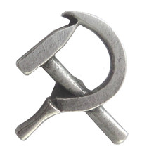 Distintivo spilla comunista in