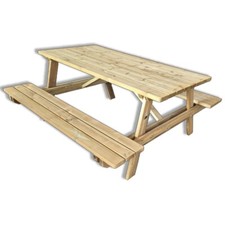 Tavolo da picnic in legno di