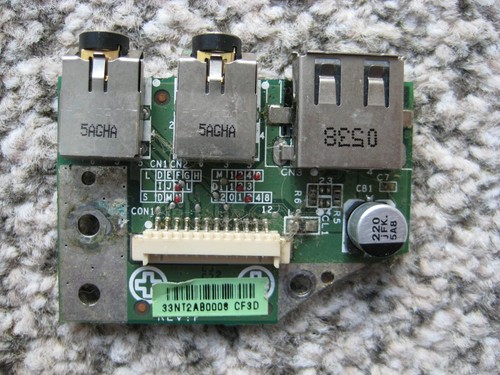 Scheda audio usb pavilion - scheda, hp