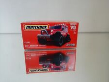 Matchbox 42/100 Jeep Wrangler Superlift 70 anni con scatola