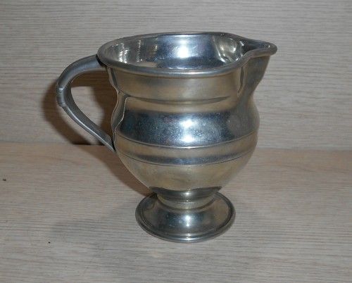 Antica caraffa lattiera peltro - antica,
