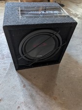 Alpine SBG-1044BR - 10" Subwoofer In Bass Reflex Enclosure 500W