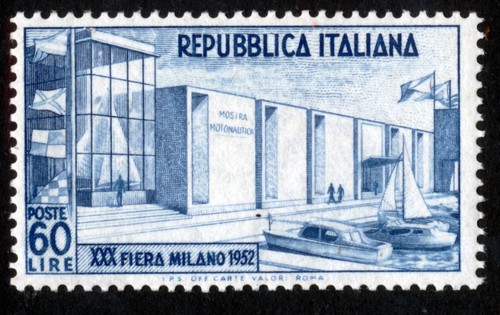 1952 italia repubblica fiera - repubblica,