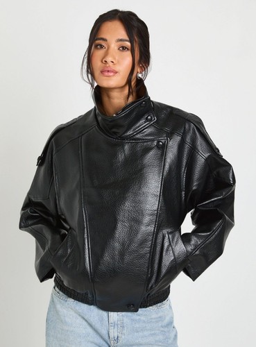 Giubbotto bomber donna nero