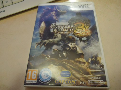 Nintendo wii monster hunter - nintendo,