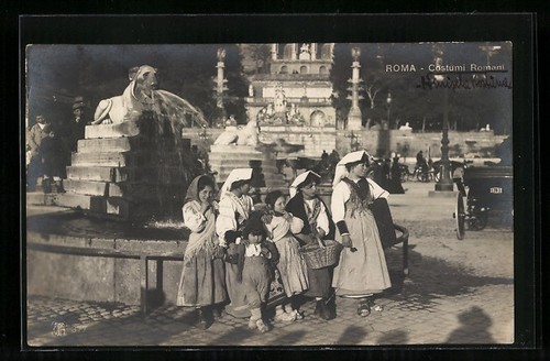 Roma costumi romani - costumi,