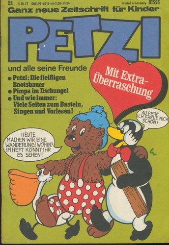 Petzi tutti suoi amici - petzi,