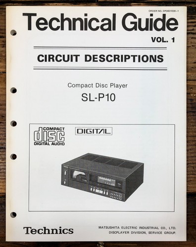 Technics p10 lettore cd - technics,
