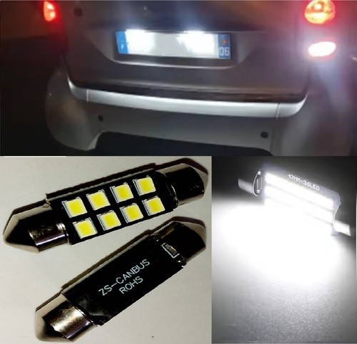 Coppia luci targa - luci,
