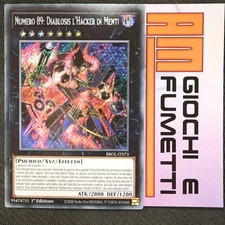 NUMERO 89: DIABLOSIS L'HACKER DI MENTI in italiano YUGIOH rara SEGRETA yu-gi-oh