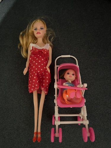 Bambola premaman con - , bimbo