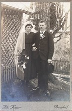 Fotografia d'epoca fine art, coppia di sposi. Svizzera