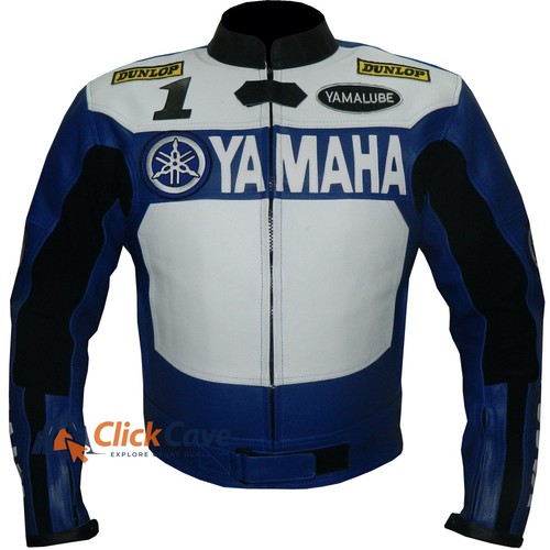 Giacca moto yamaha pelle - giacca,