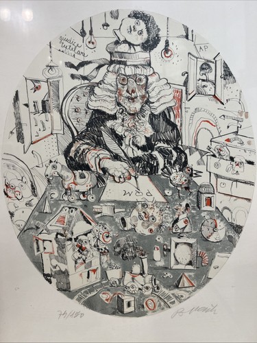 Antonio possenti litografia - antonio, a