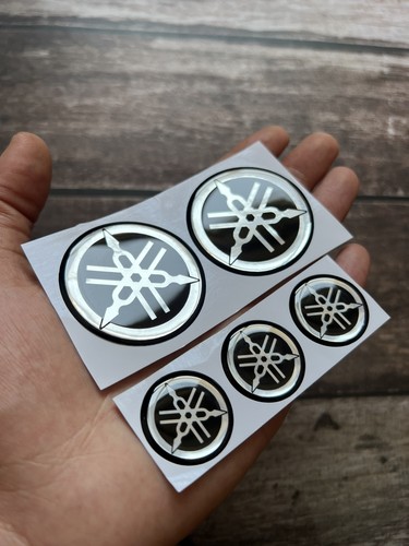 Yamaha logo gel - stickers, 3d