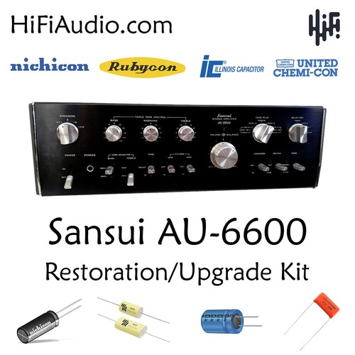 Sansui 6600 ricostruzione - sansui,