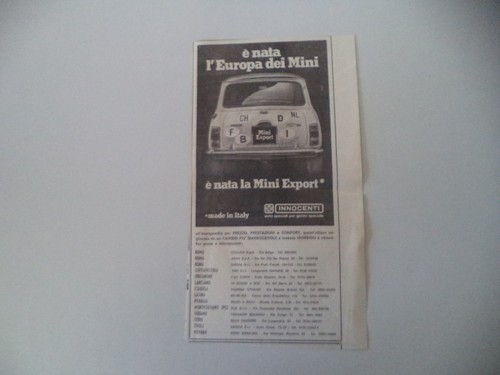 Advertising pubblicità 1973 - pubblicità,