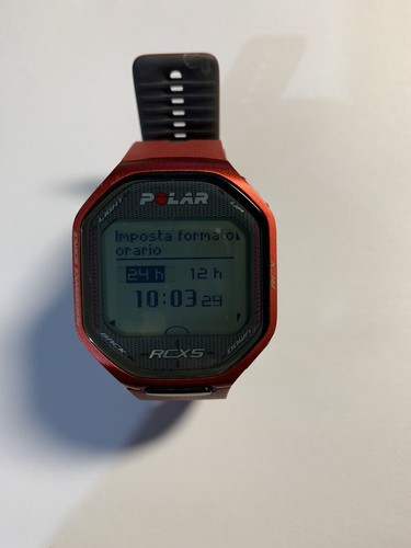 Polar rcx5 red - polar, orologio)