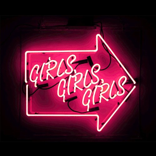 Girls arrow - girls, neon
