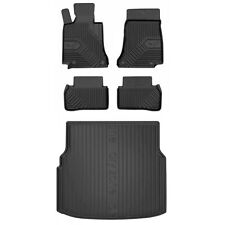 Frogum TPE Tappetini+Portabagagli Set per Mercedes-Benz C Classe W205 2014-2021