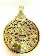 Calendario arabo in ottone