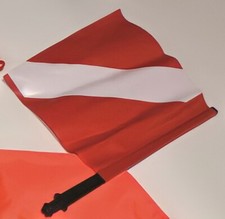 BANDIERA SEGNA SUB DI RICAMBIO ASTA AD INNESTO per Boa Segnalazione Subacquea