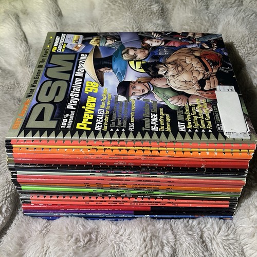 Psm playstation magazine lot - psm,