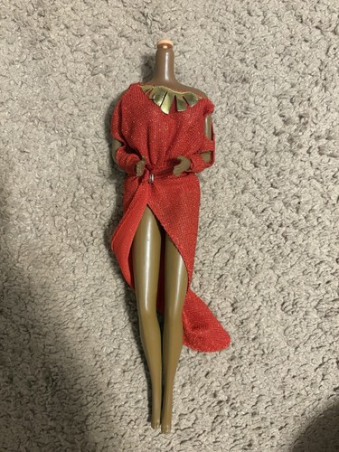 Vestito corpo barbie nero - e,