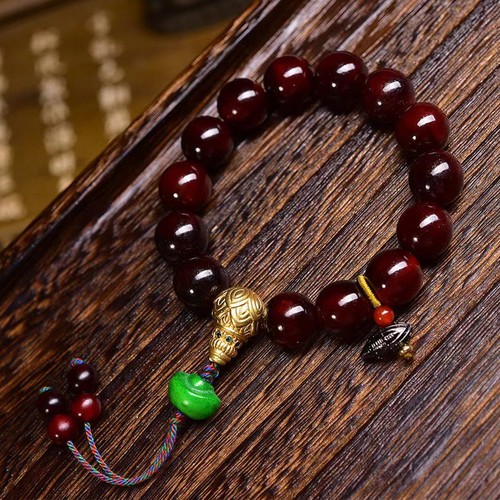 Bracciale perline naturali - , 14