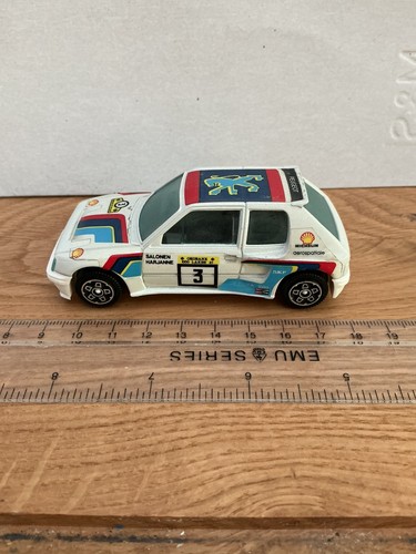 Burago peugeot 205 turbo - peugeot, 16